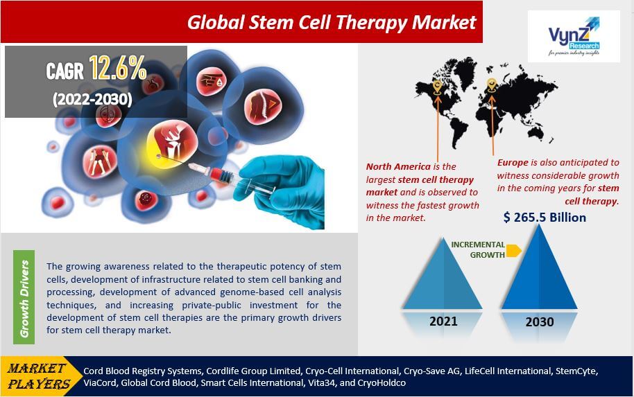Stem Cell Therapy Market Size and Growth Demand, 2030